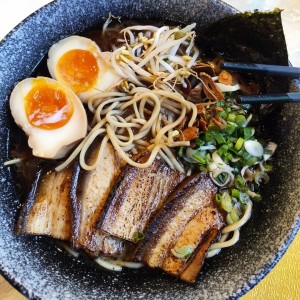 black Garlic Ramen 