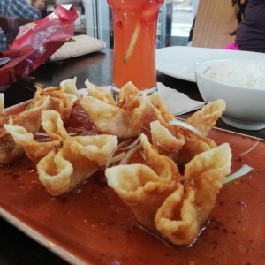 Hand Folded Crab Wontons