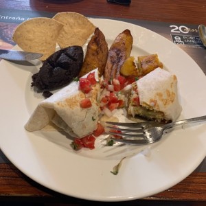 burritos con huevo