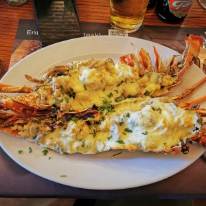 Langosta a la parrilla 2 Lb: Q.359