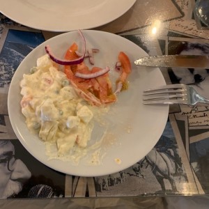 Ensalada de papa Salad Bar