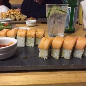 salmon sushi