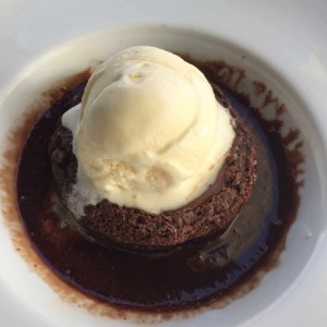 Brownie triple chocolate