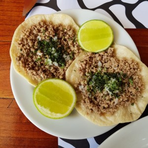 taquitos de cortesia