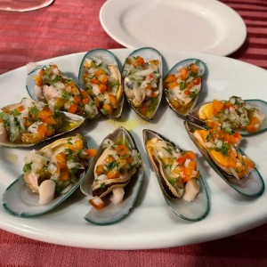 Mejillones vinagreta 
