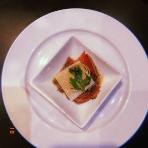 Carpaccio de cortesia 