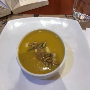 sopa de calabaza