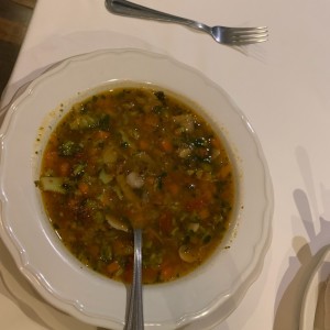 sopa de vegetales