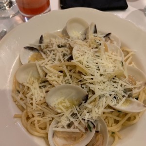 spaguetti con almejas