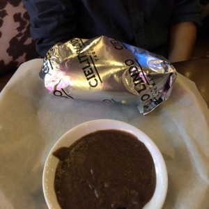 Burrito de camaron Buffalo