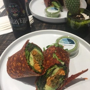 Wrap de falafel