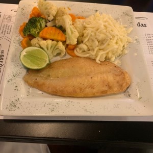Pescado a la plancha 