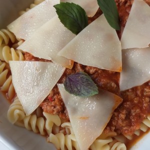 Pasta con salsa de Tomate