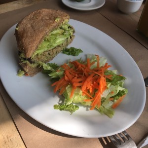 hambueguesa vegetariana de vegetales