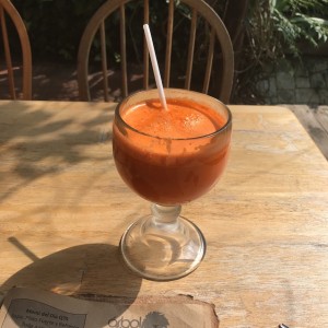 jugo de zanahoria