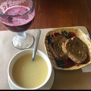 Sopa - Papa con Puerro