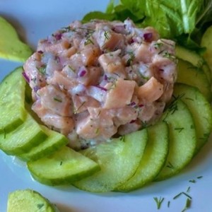 tartar de salmon