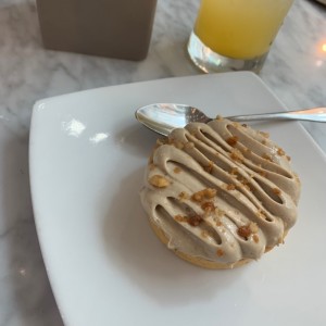 tartaleta de piña y coco