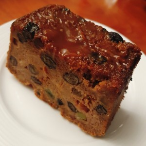 Budín de Pan Navideño