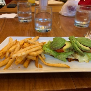hamburguesa sin pan ?