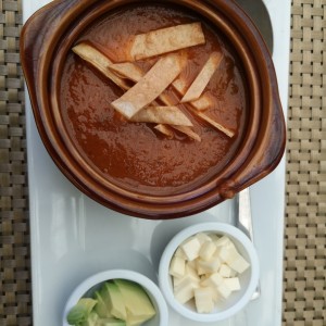 Sopa de tortilla 