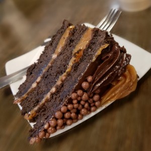 pastel de chocolate