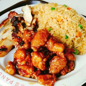 Pollo en Naranja y Arroz