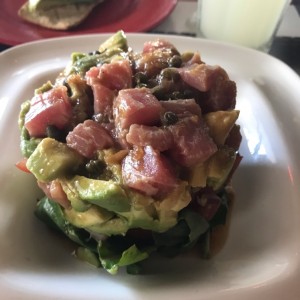 Tuna Tartine