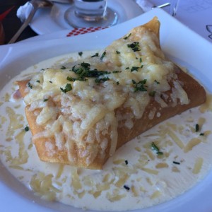 crepe gratinada