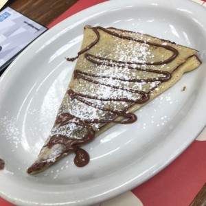 crepe de nutela