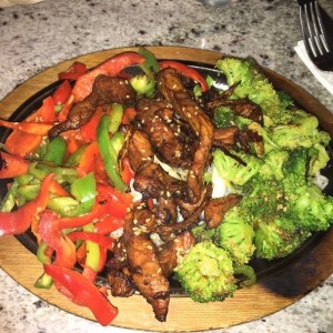 Asian Pork Fajitas