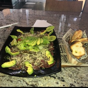 carpaccio de lomito