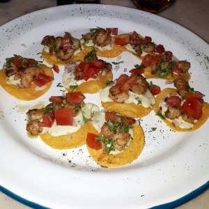 Tostaditas de Camaron