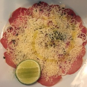 Carpaccio. 