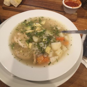 Almuerzos - Caldo de Pollo