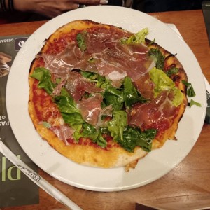 Pizza de prosciutto 