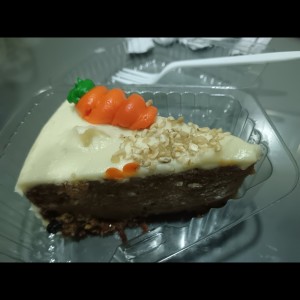 Porción de Pastel - Zanahoria 