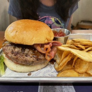 Hamburguesas - BBQ Bacon Cheeseburger
