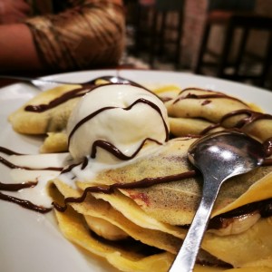 crepa de nutella y banano
