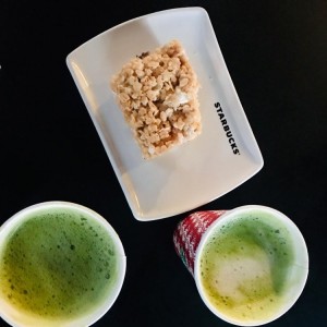 Green tea latte 