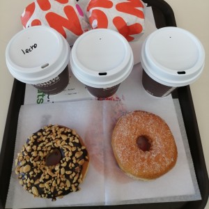 Croissant Jamón+Huevo+Queso+café +donas