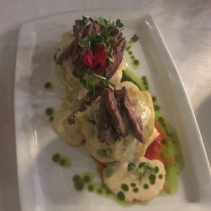 crepa arrachera y hongos