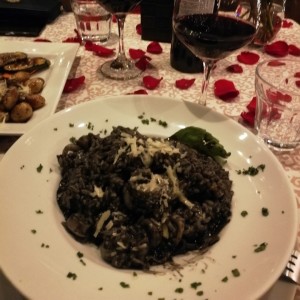 Risotto de calamar