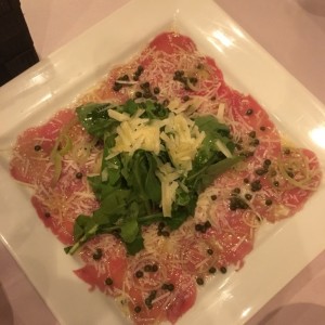 ANTIPASTI - Carpaccio di Manzo