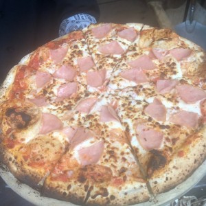 pizza de jamon