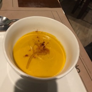 sopa de zanahoria