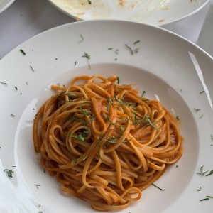 Pasta Salsa Blanca o Pomodoro
