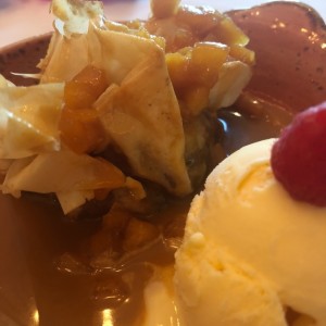 Postres - Croustades de Manzana