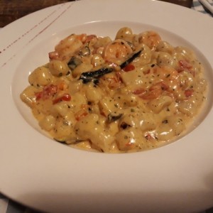 Gnocchi di Patate con Gamberetti e Zucchine