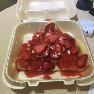 crepa de fresas 